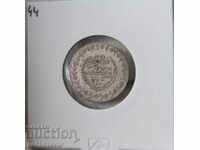 Imperiul Otoman 20 bani 1223/1808/an 27. silver-billon