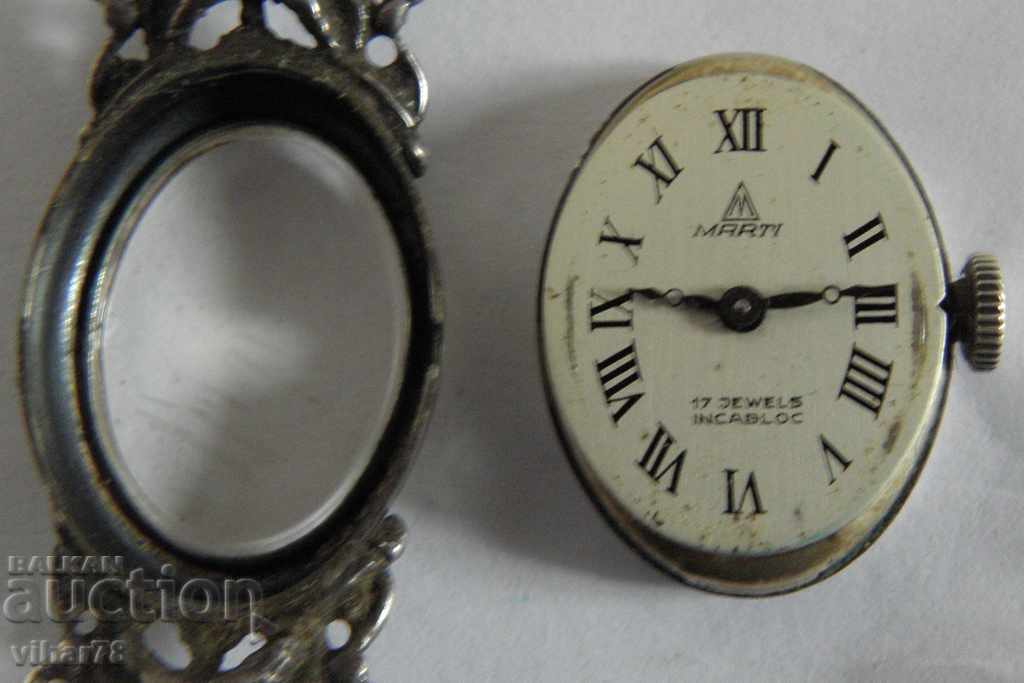 VERY BEAUTIFUL SILVER LADIES WATCH - 5