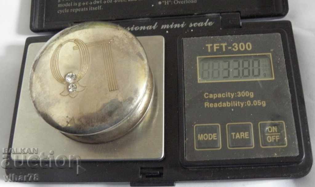 cutie de argint antic - 6