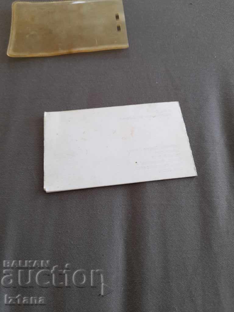 Old business card Lufthansa - 5 Old business card Lufthansa - 5