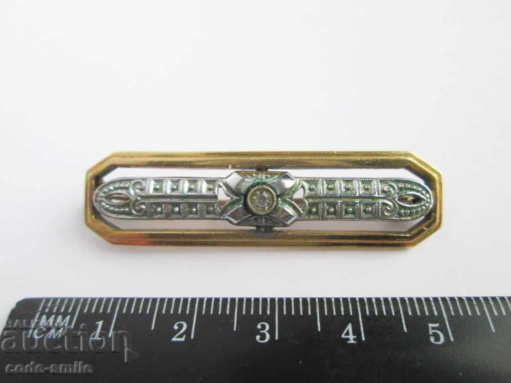 Beautiful stylish old antique women's brooch Art Deco - 7 Beautiful stylish old antique women's brooch Art Deco - 7