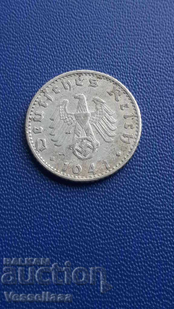 50 reichspfennig 1941 G