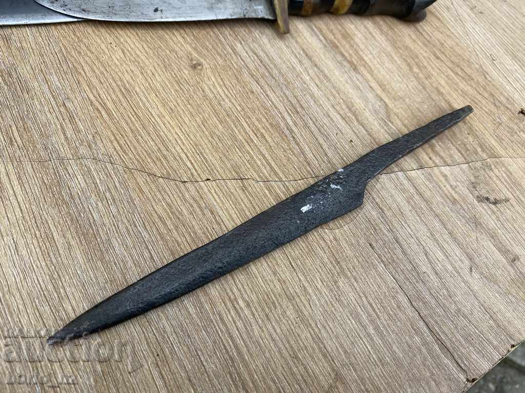 Auction 10561. FORGED KNIFE SHARPENER OF THE 19TH CENTURY Auction 10561. FORGED KNIFE SHARPENER OF THE 19TH CENTURY