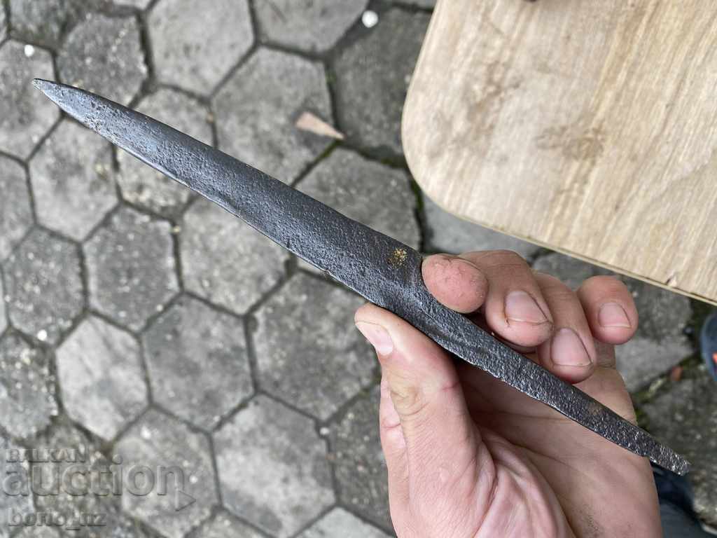 10561. FORGED KNIFE SHARPENER OF THE 19TH CENTURY - 5 10561. FORGED KNIFE SHARPENER OF THE 19TH CENTURY - 5