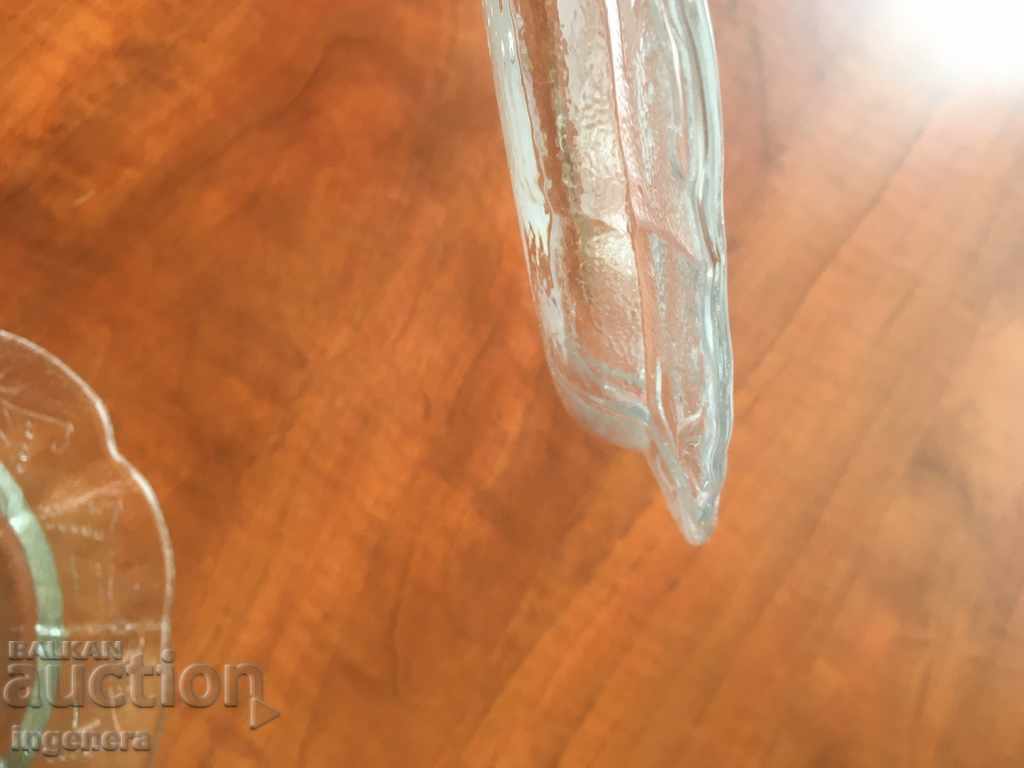 PLATE PLATES GLASS RELIEF SET 3 PCS - 6 PLATE PLATES GLASS RELIEF SET 3 PCS - 6