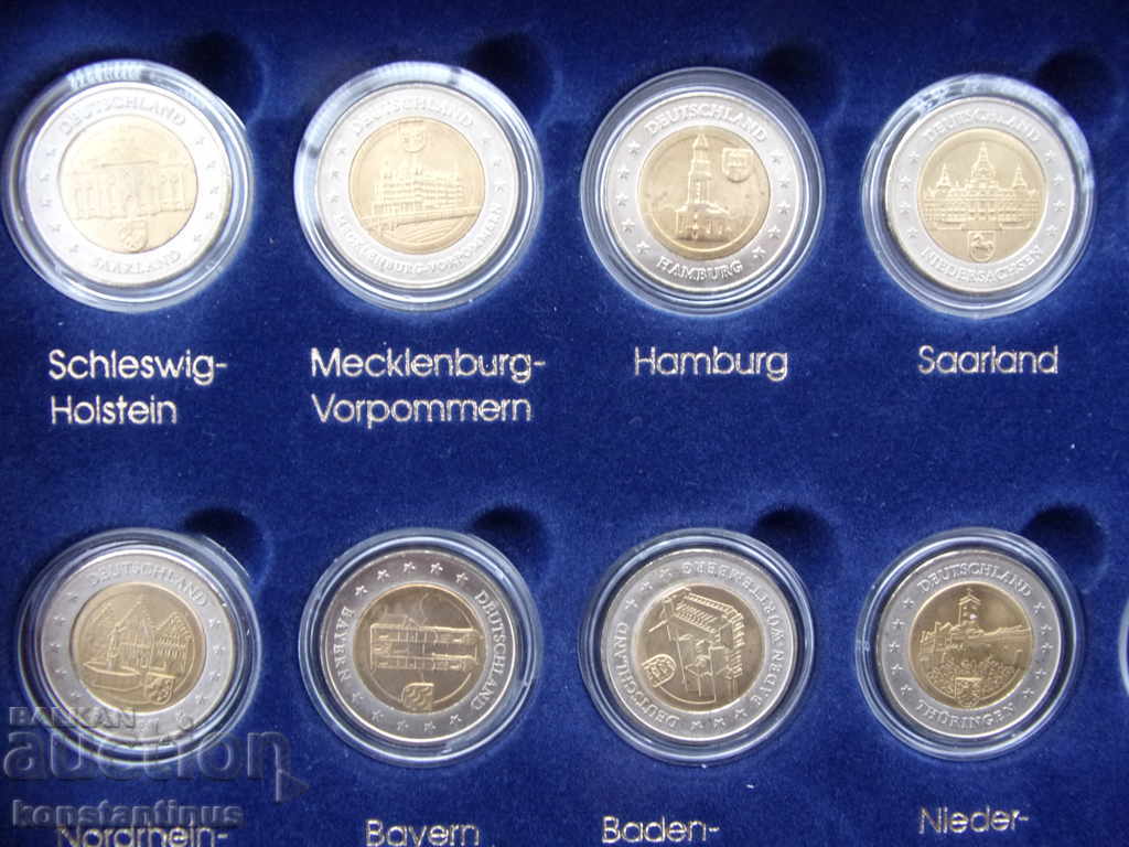 Επαρχίες Γερμανίας 16 x 2 Ευρώ 2019 Σπάνιες με τιμή € 69.02 | 134.99 BGN