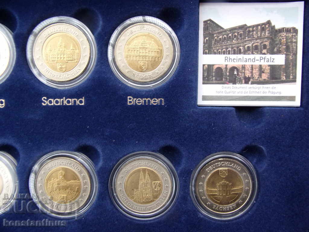Δημοπρασία Επαρχίες Γερμανίας 16 x 2 Ευρώ 2019 Σπάνιες