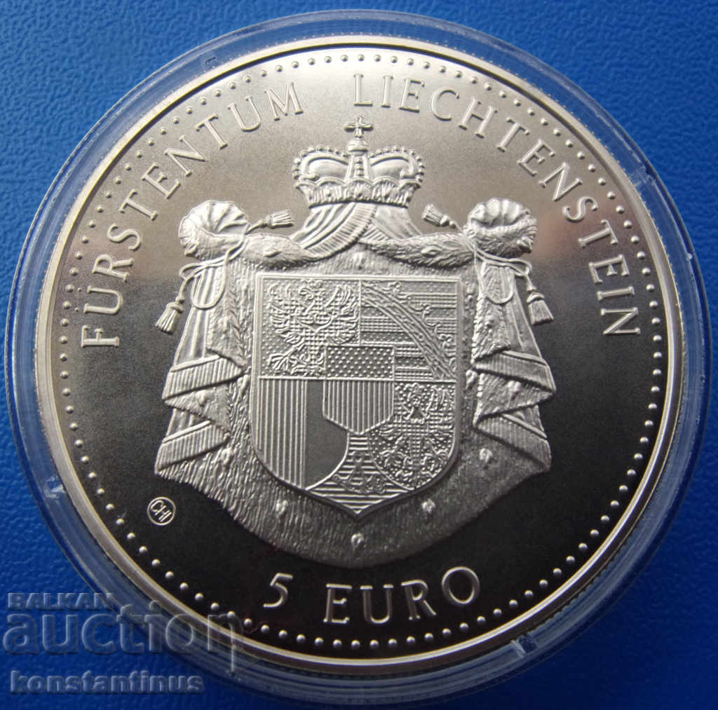 Liechtenstein 5 Euro 1996 PROOF UNC Rare