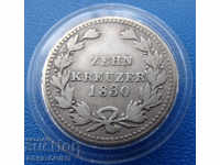 Baden Germania X Kreuzer 1830 Foarte rar original