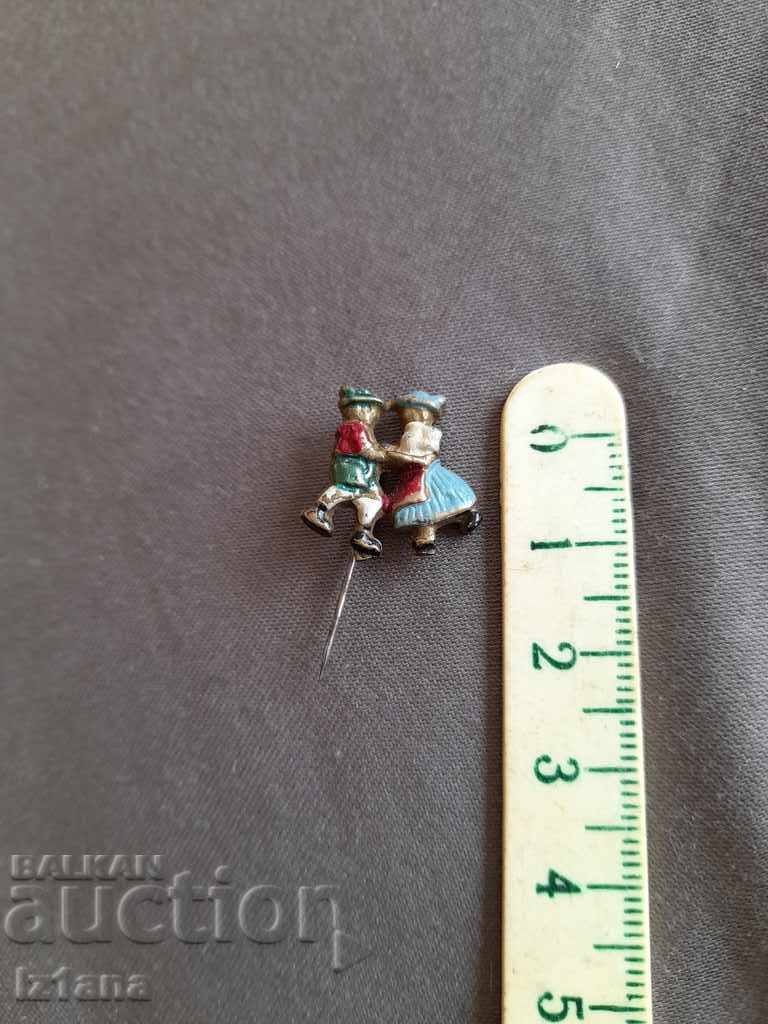 Auction  Old children's brooch