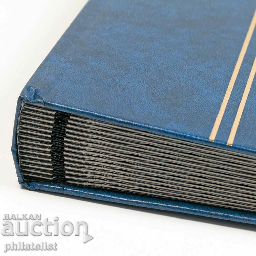 Auction Lindner stamp file 30 black sheets / 60 pages. Auction Lindner stamp file 30 black sheets / 60 pages.