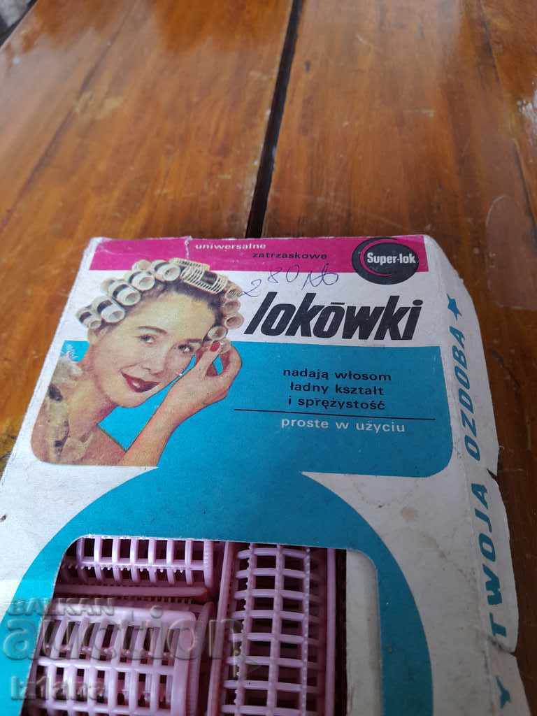 Old hair rollers Lokowki with price 22.00 BGN | € 11.25
