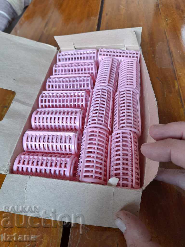 Auction  Old hair rollers Lokowki