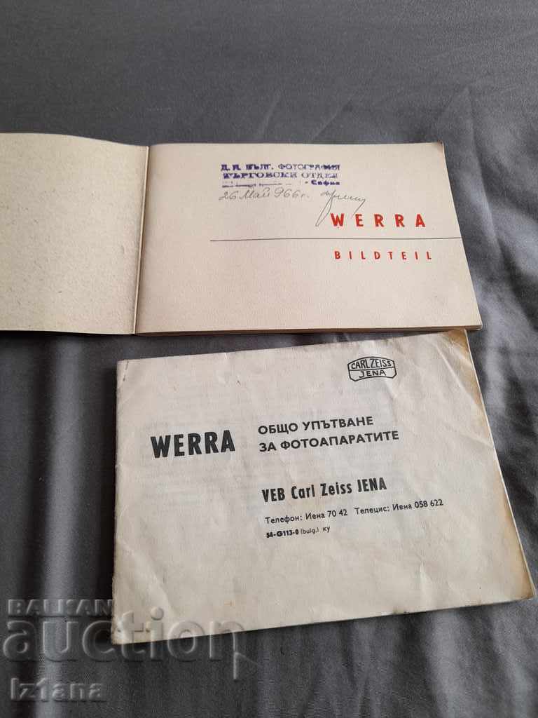 Operating Instructions Werra Camera with price 15.00 BGN | € 7.67 Operating Instructions Werra Camera with price 15.00 BGN | € 7.67