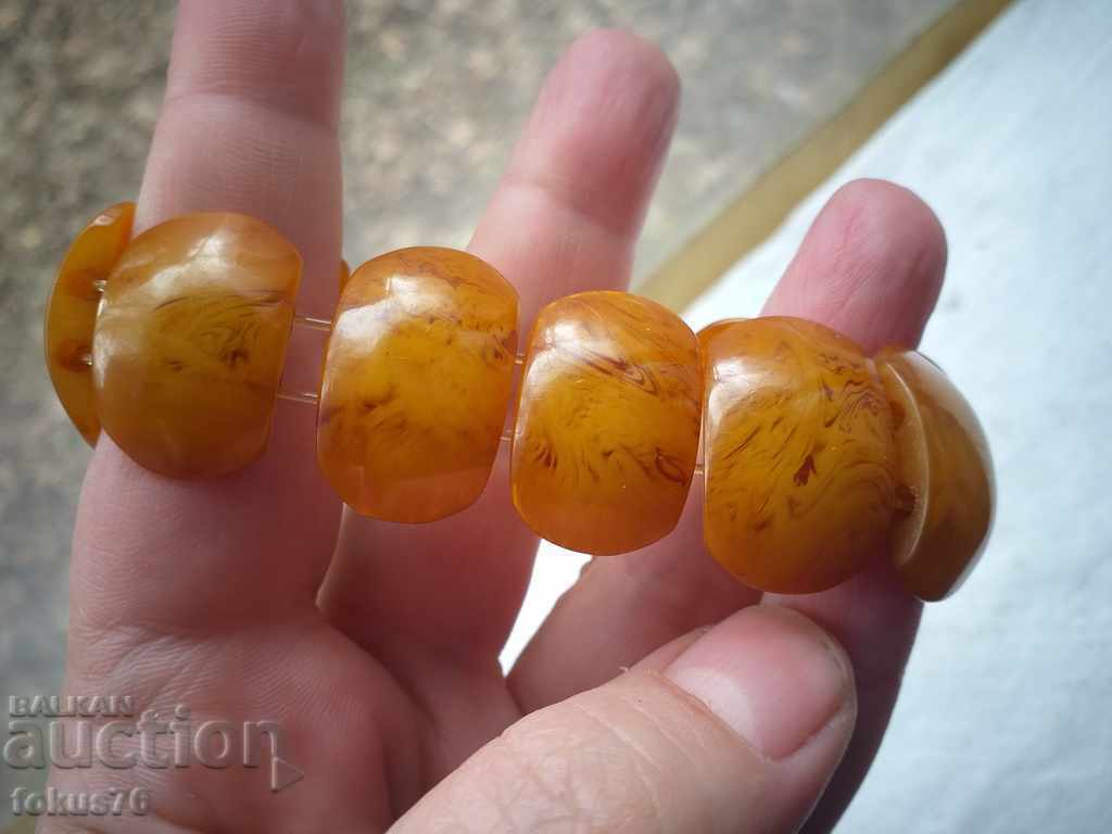 Bracelet made of old bakelite - catalin with price 99.00 BGN | € 50.62 Bracelet made of old bakelite - catalin with price 99.00 BGN | € 50.62