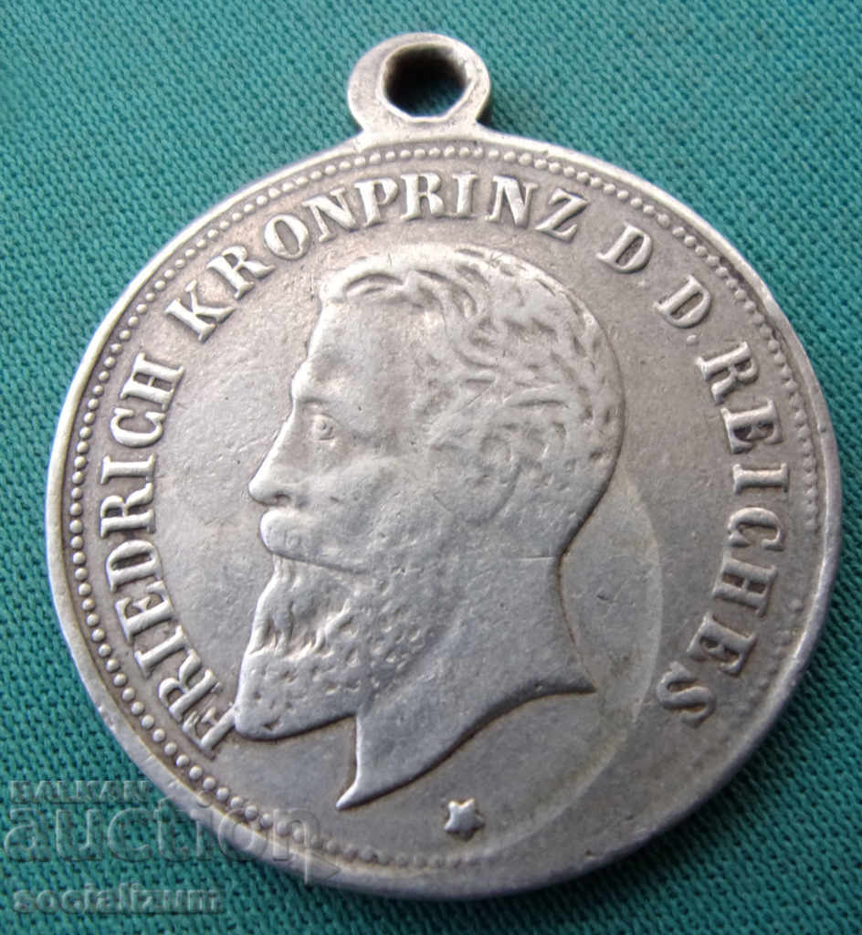 Medalia Germania 1890 27mm. 9,7g cu preț € 12.78 | 25.00 BGN