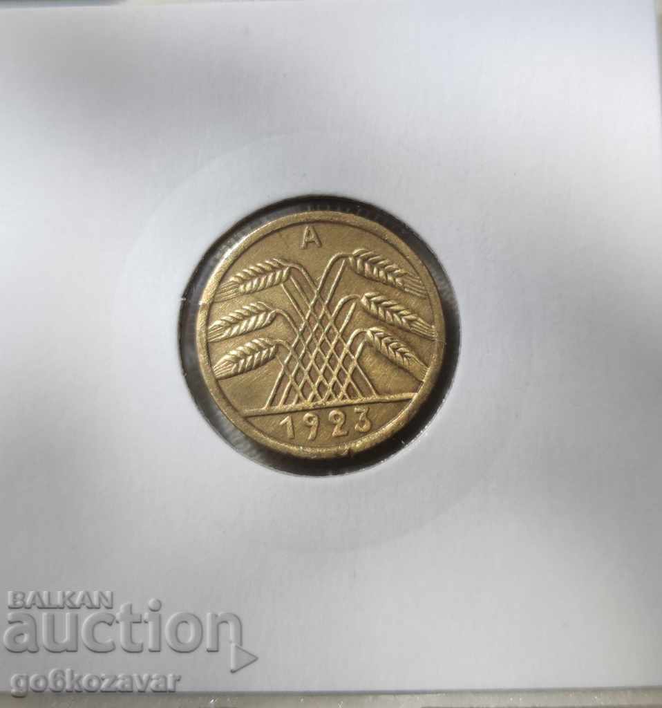 Germany 5 Pfennig 1923 with price 3.60 BGN | € 1.84 Germany 5 Pfennig 1923 with price 3.60 BGN | € 1.84