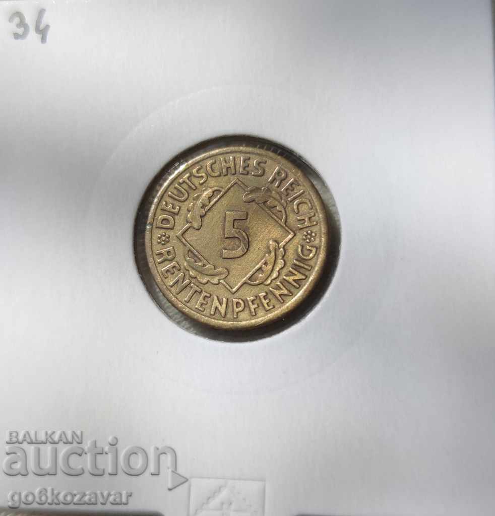 Germania 5 Pfennig 1923