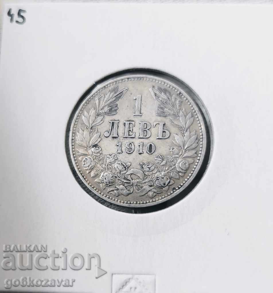 Bulgaria 1 lev 1910 Silver. Saved! Bulgaria 1 lev 1910 Silver. Saved!