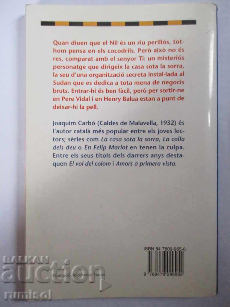 Delivery of La casa sota la sorra - Joaquim Carbó