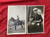 Horse officer Autograph Father and son military honors Tarnovo