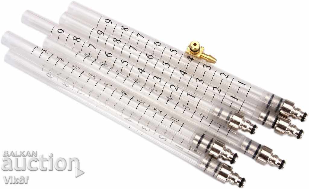 Tester diesel, trusă de diagnosticare, 6 duze Common Rail - 7