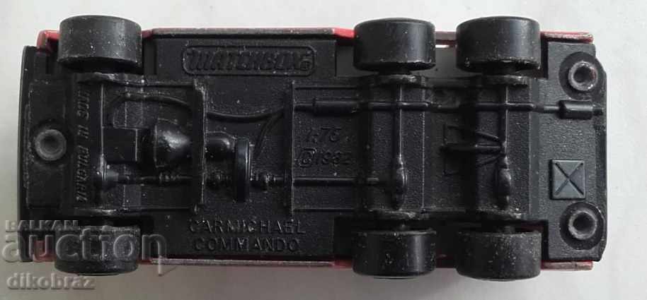 Licitație stația de pompieri Carmichael Commando / FIRE Matchbox / Bulgaria 1982 Licitație stația de pompieri Carmichael Commando / FIRE Matchbox / Bulgaria 1982