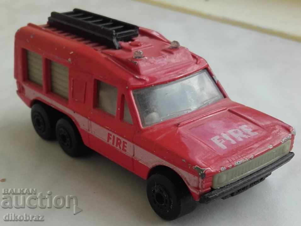 stația de pompieri Carmichael Commando / FIRE Matchbox / Bulgaria 1982