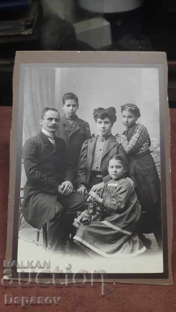 Οικογενειακή φωτογραφία Royal Old Photo Hard Cardboard