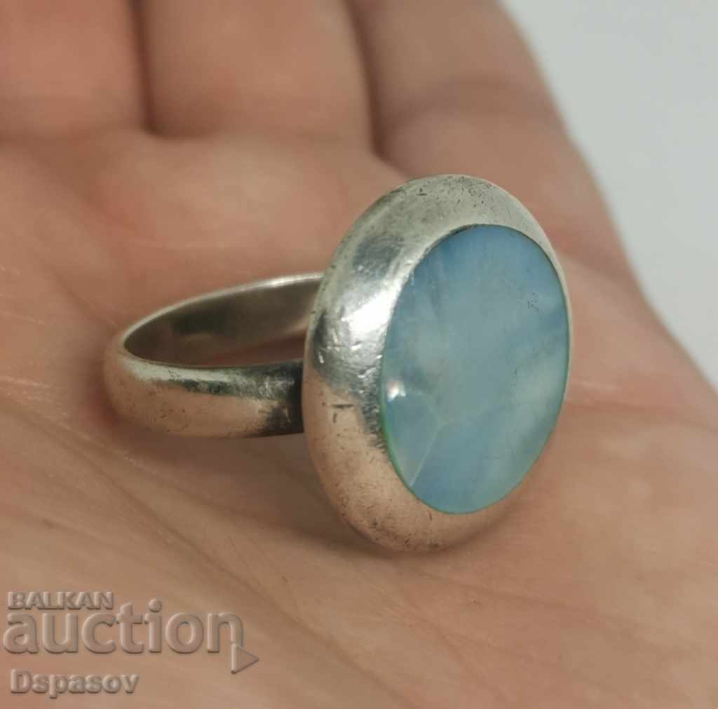 Silver Ring with Mother of Pearl Thailand