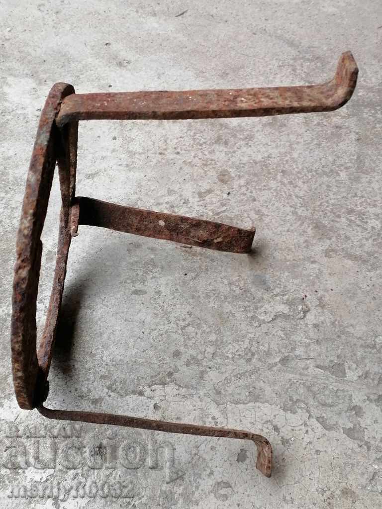 Delivery of Antique wrought iron stove, hearth, grill, wrought iron fire pit Delivery of Antique wrought iron stove, hearth, grill, wrought iron fire pit