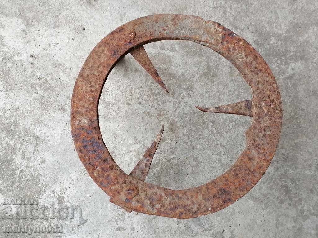 Antique wrought iron stove, hearth, grill, wrought iron fire pit - 5 Antique wrought iron stove, hearth, grill, wrought iron fire pit - 5