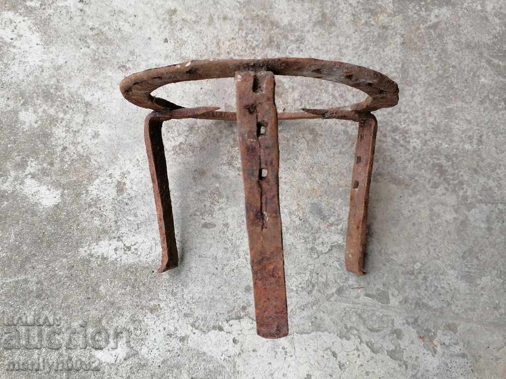 Auction Antique wrought iron stove, hearth, grill, wrought iron fire pit Auction Antique wrought iron stove, hearth, grill, wrought iron fire pit