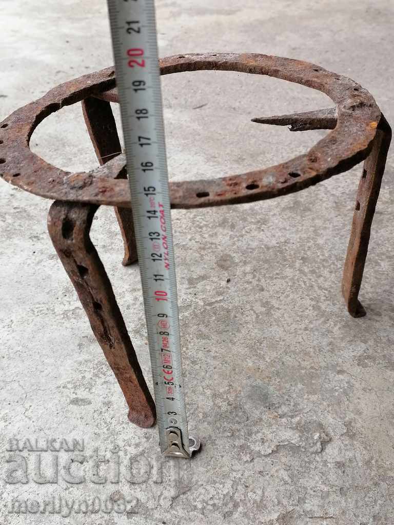 Antique wrought iron stove, hearth, grill, wrought iron fire pit - 7 Antique wrought iron stove, hearth, grill, wrought iron fire pit - 7