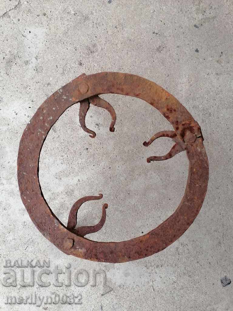 Antique wrought iron stove, hearth, grill, wrought iron fire pit with price 49.00 BGN | € 25.05 Antique wrought iron stove, hearth, grill, wrought iron fire pit with price 49.00 BGN | € 25.05
