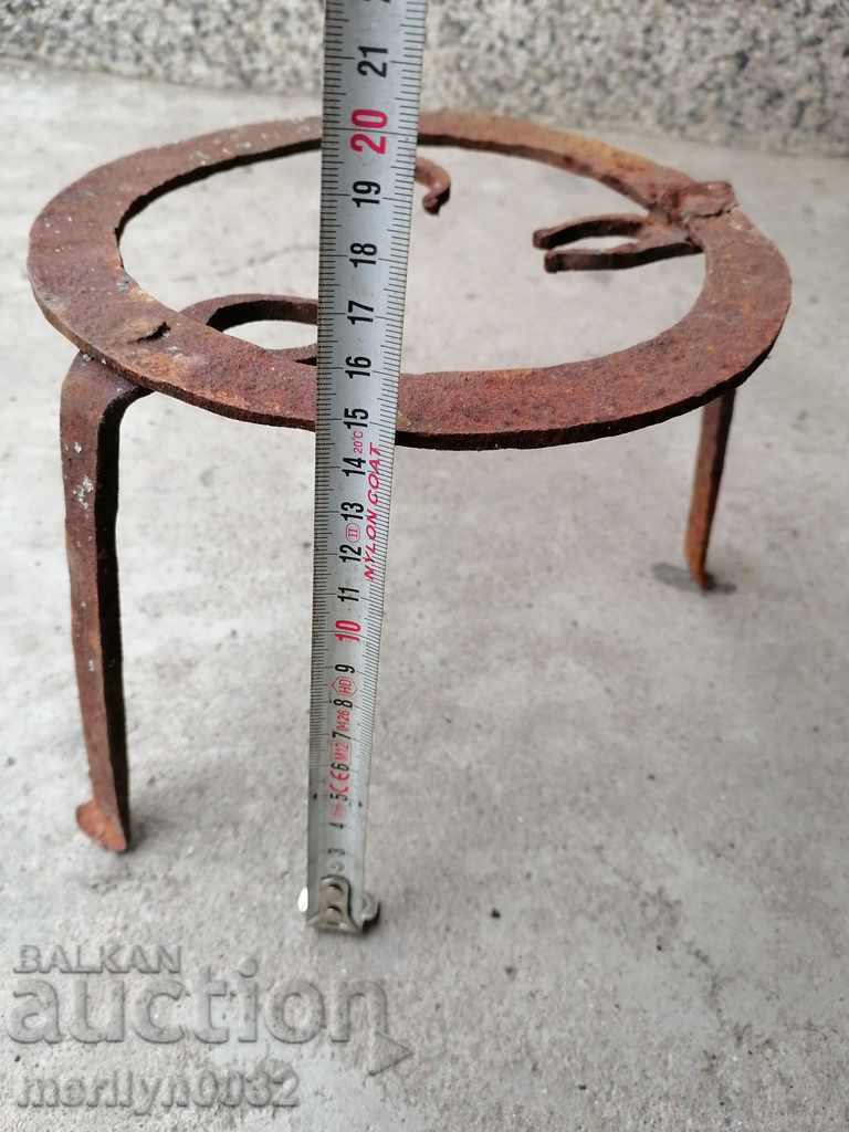 Antique wrought iron stove, hearth, grill, wrought iron fire pit - 5 Antique wrought iron stove, hearth, grill, wrought iron fire pit - 5