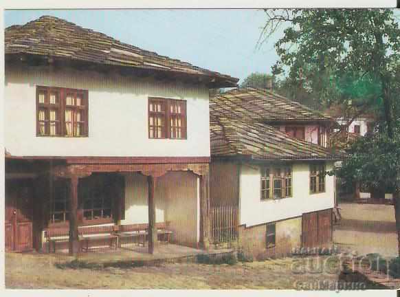 Card Bulgaria sat Bozhentsi Gabrovo Arhitectură veche *