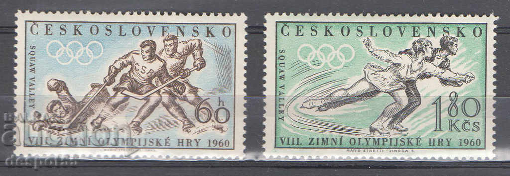 1960. Czechoslovakia. Winter Olympics-Squaw Valley, USA.