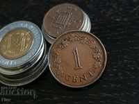 Монета - Малта - 1 цент | 1972г.