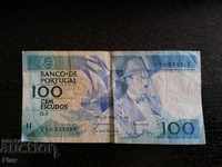 Банкнота - Португалия - 100 ескудос | 1988г.