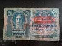 Banknote - Austro-Hungary - 20Kr. | 1913