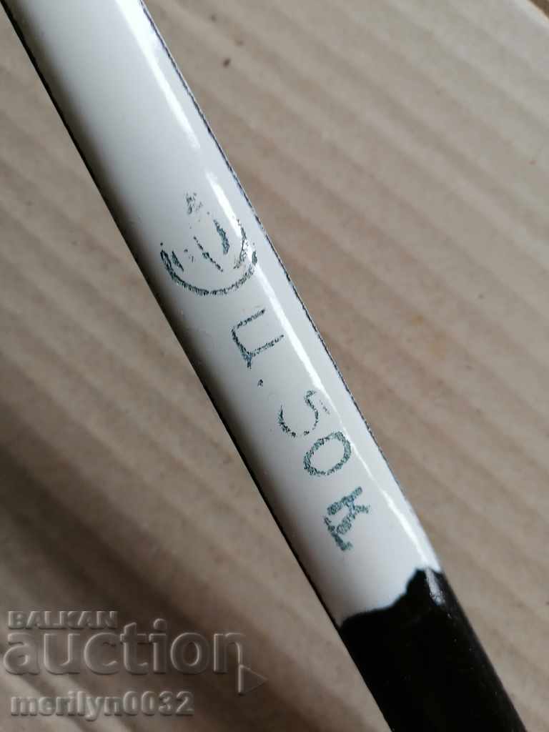 Old enameled spoon 2 ladles with enamel early socialist USSR - 5 Old enameled spoon 2 ladles with enamel early socialist USSR - 5