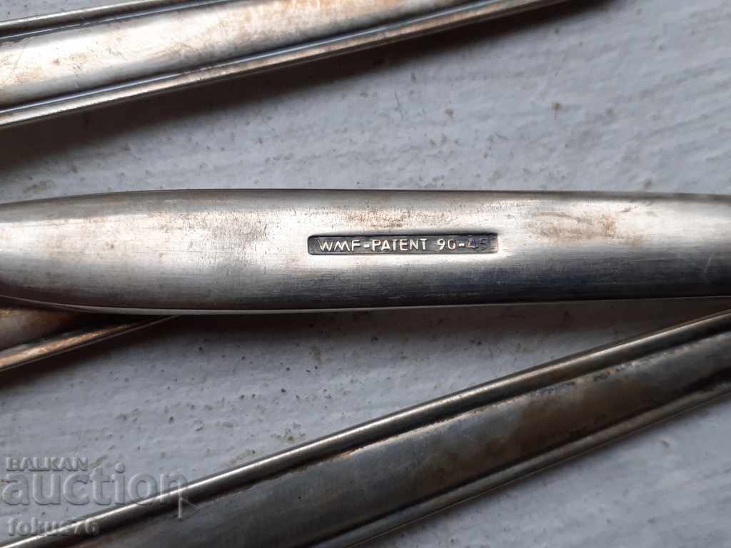 Delivery of Set of luxury branded silver-plated spoons WMF Delivery of Set of luxury branded silver-plated spoons WMF