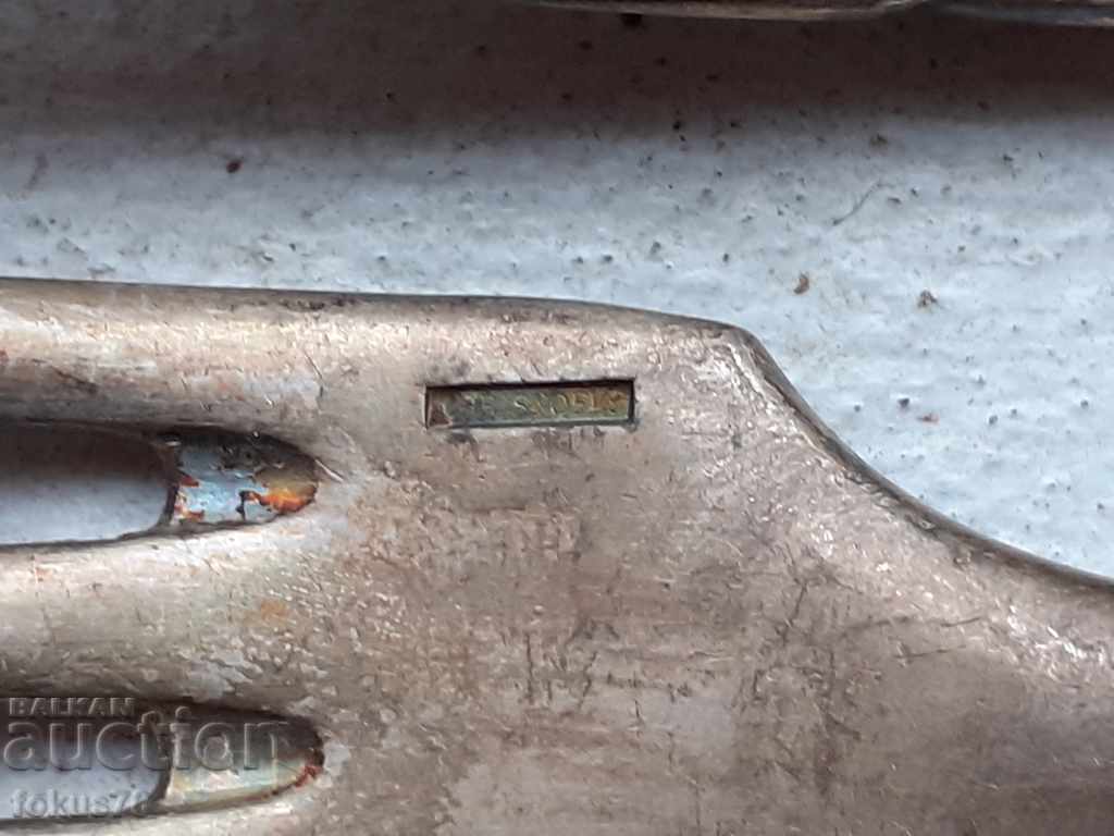 Auction Lot of old collector's spoons and fork Christofle and others Auction Lot of old collector's spoons and fork Christofle and others