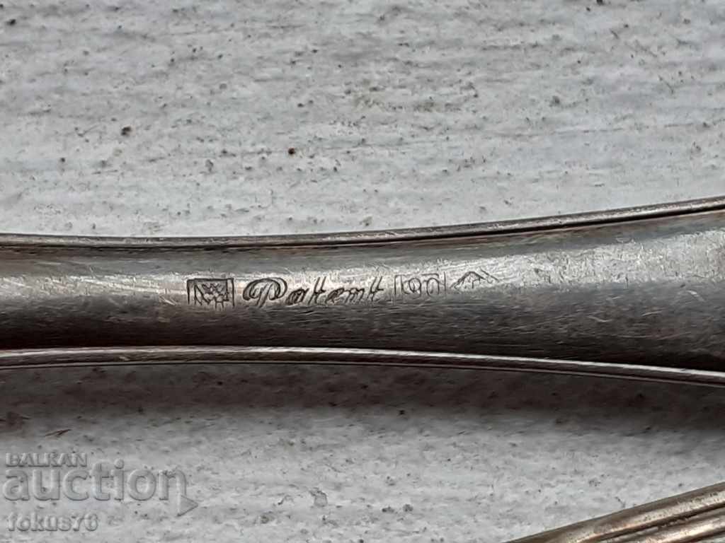 Lot of old collector's spoons and fork Christofle and others - 6 Lot of old collector's spoons and fork Christofle and others - 6