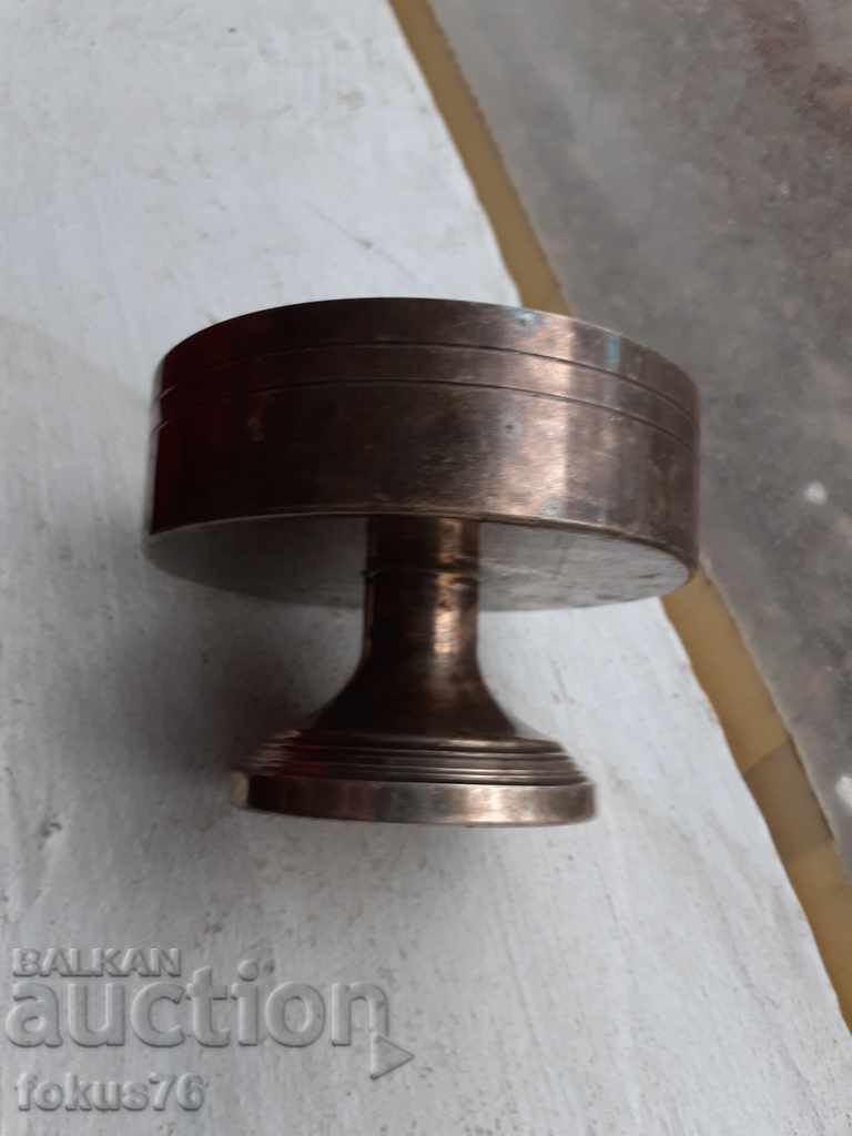 Thickly silver-plated branded dessert dish - 5 Thickly silver-plated branded dessert dish - 5