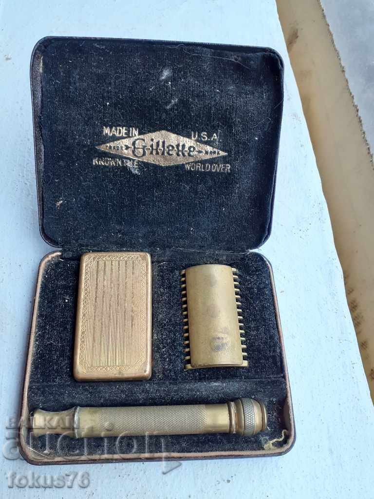 Trusa de bărbierit de colecție Old Gillette