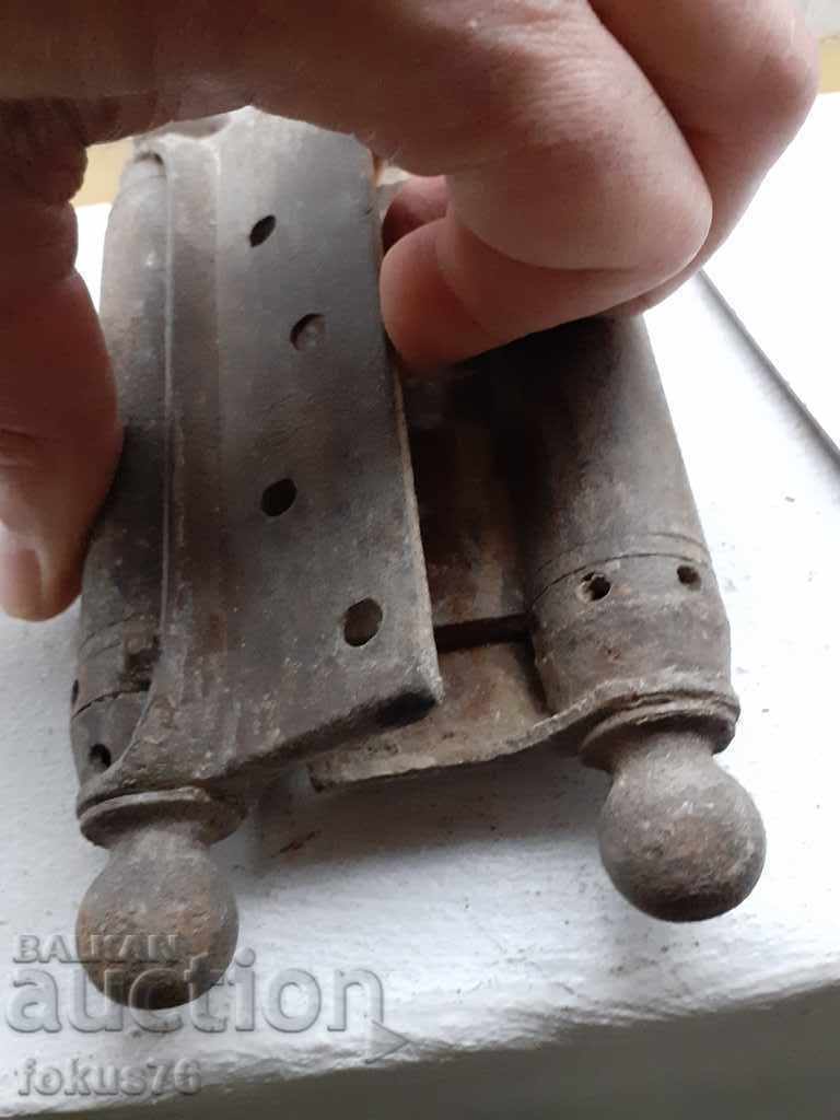 Delivery of Old wrought iron hinges for the gate Delivery of Old wrought iron hinges for the gate