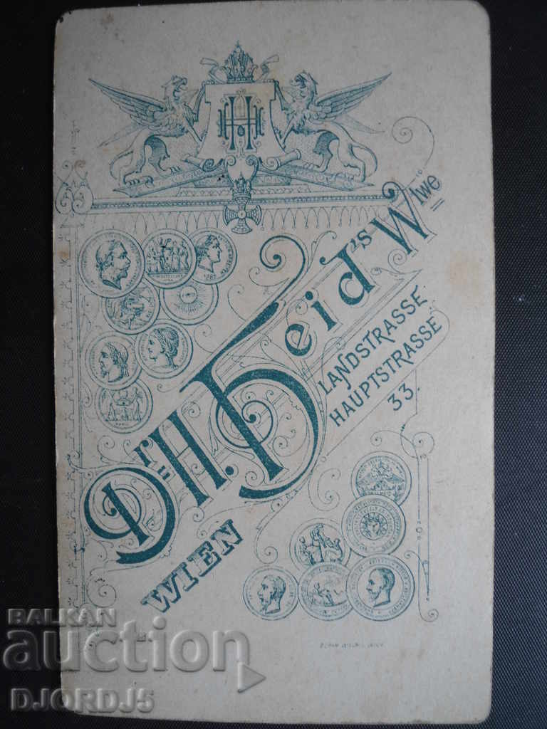 Auction Old photo, cardboard Auction Old photo, cardboard