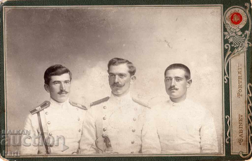 OLD PHOTO - CARDBOARD - MILITARY OLD PHOTO - CARDBOARD - MILITARY